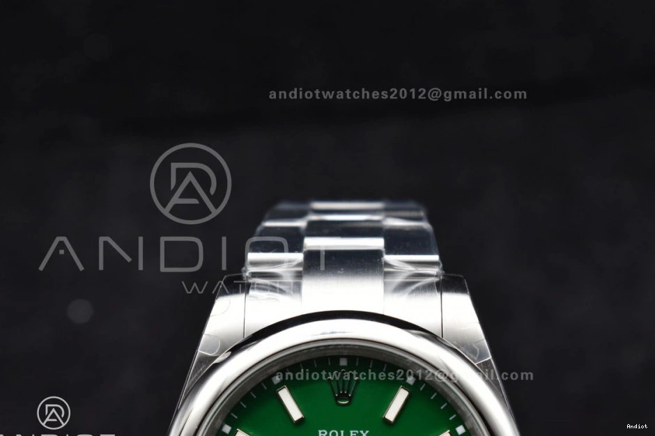 Steel Perpetual 1:1 Edition 41mm 904L Best Oyster DIWF A3230 Dial 124300 Green 0305